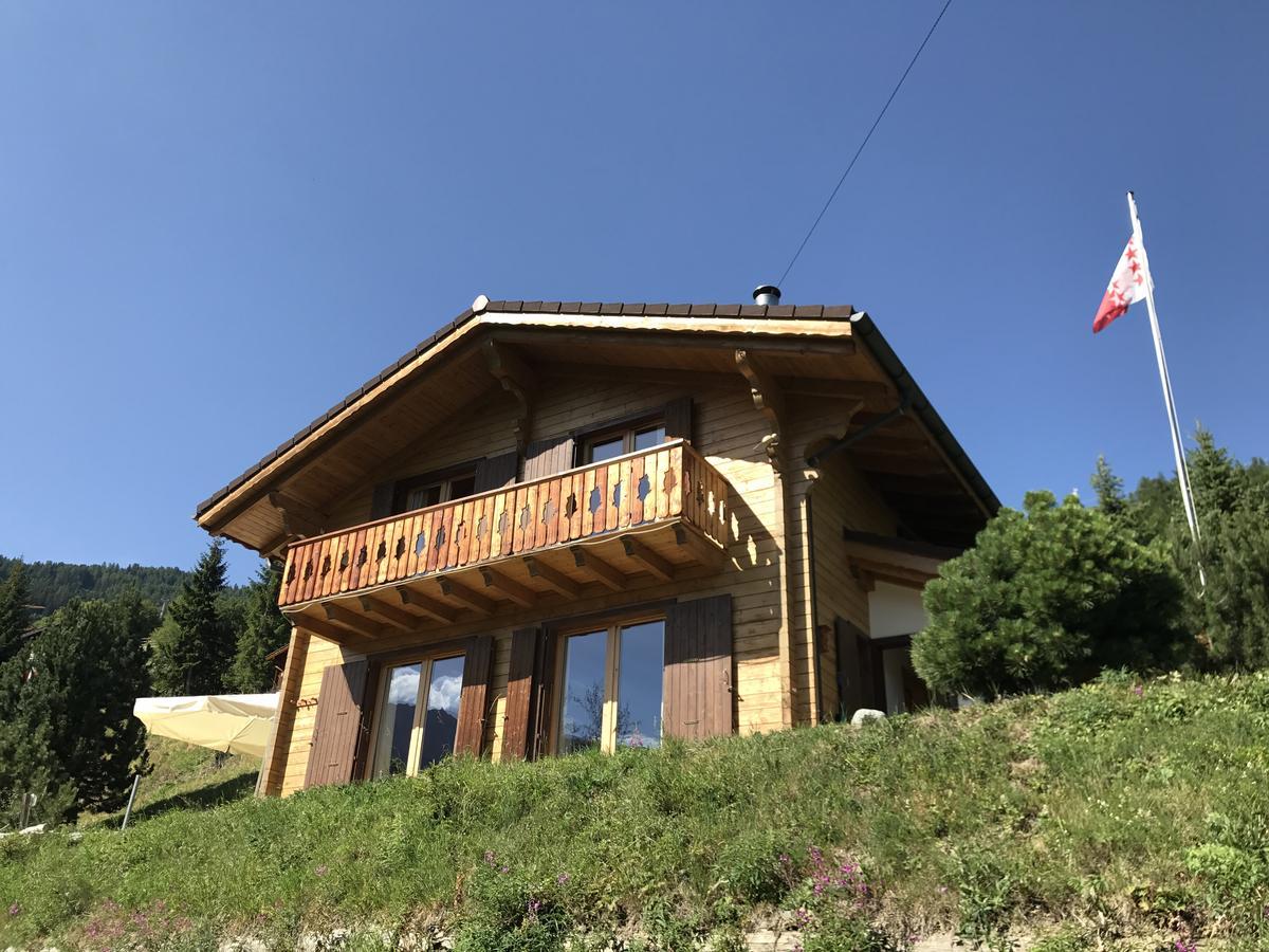 Chalet Clochette 4 Valles-Verbier La Tzoumaz Buitenkant foto