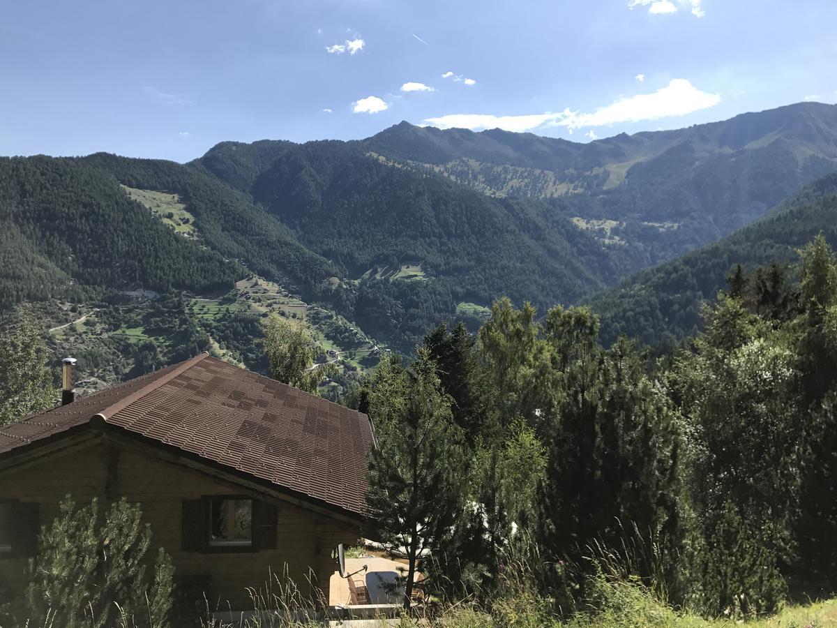Chalet Clochette 4 Valles-Verbier La Tzoumaz Buitenkant foto